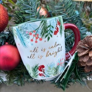 “all is calm, all is bright” Mug